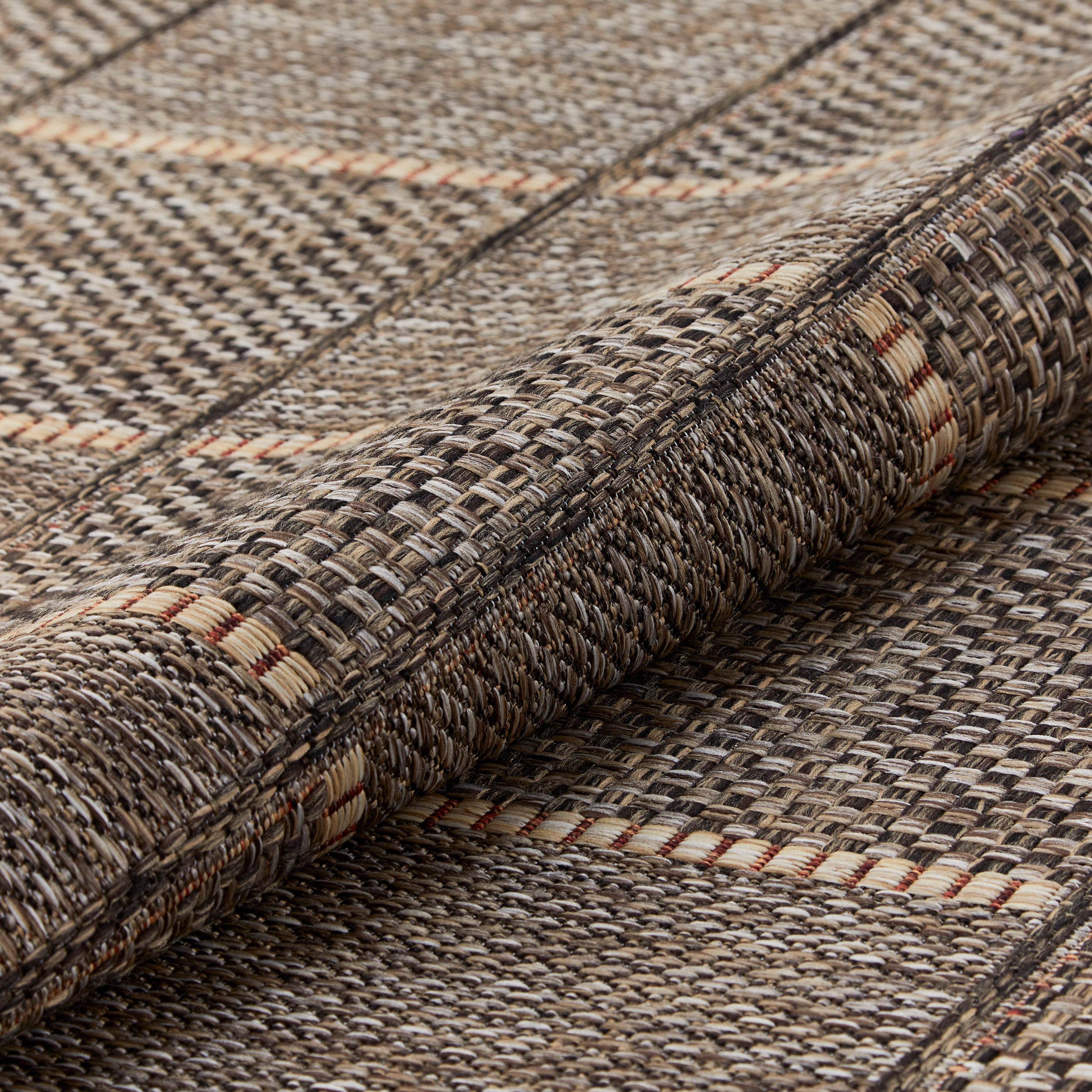 Concept Looms Sumac SUM104 Mocha Brown Large Rectangle Indoor/Outdoor Rug